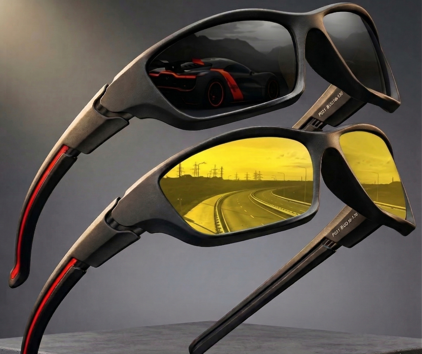 Ocliq Studio | Gafas deportivas polarizadas 2x1