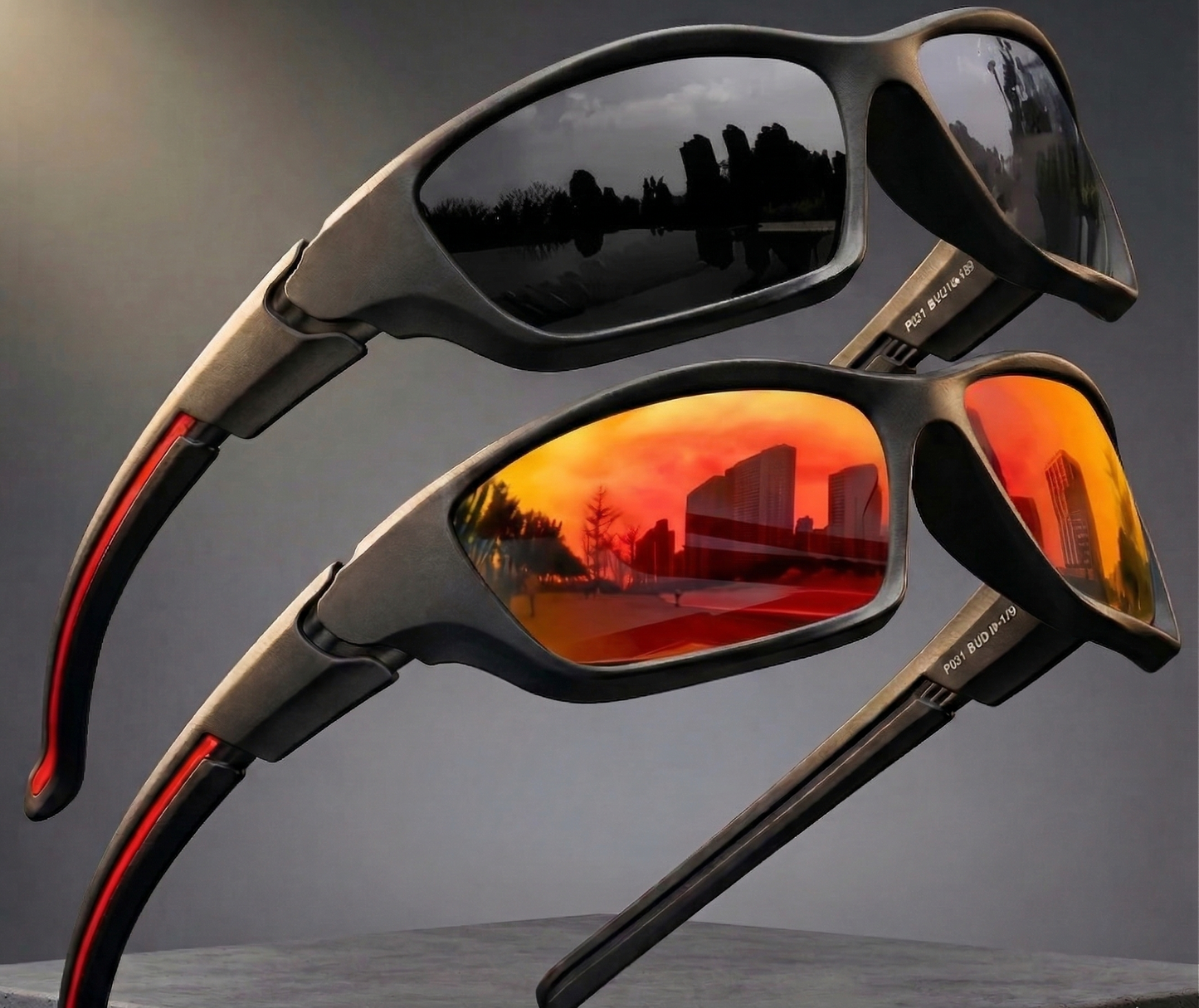 Ocliq Studio | Gafas deportivas polarizadas 2x1